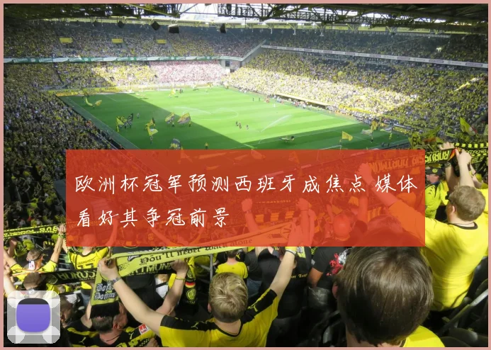 欧洲杯冠军预测西班牙成焦点 媒体看好其争冠前景