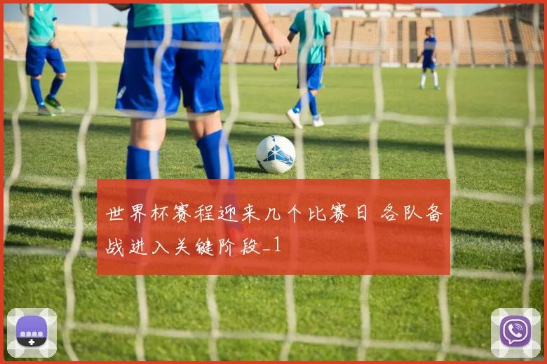 世界杯赛程迎来几个比赛日 各队备战进入关键阶段_1